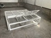 Grote partij metalen strandbed-frames - afbeelding 3 van  7