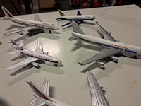 Grote partij metalen vliegtuigen 12 stuks - afbeelding 3 van  6