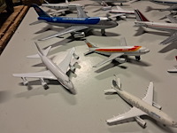 Grote partij metalen vliegtuigen 12 stuks - afbeelding 4 van  6