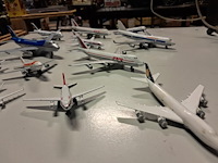 Grote partij metalen vliegtuigen 12 stuks - afbeelding 5 van  6