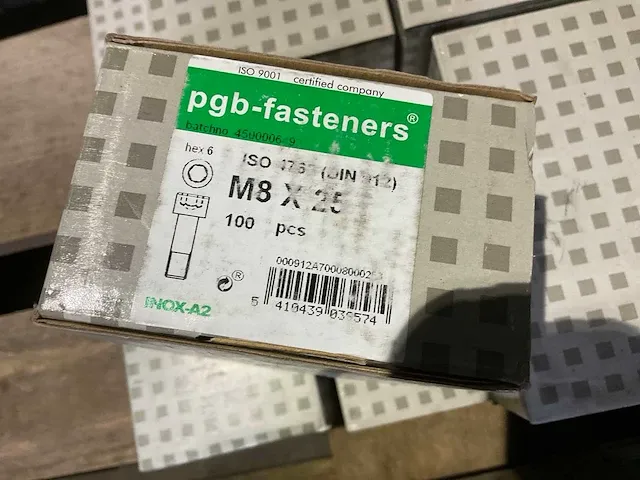 Grote partij pgb fasteners rvs inbus bouten - afbeelding 3 van  3
