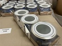 Grote partij potjes metaallak hamerslag - afbeelding 2 van  3