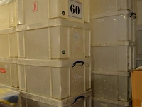 Grote partij pvc bakken met en zonder deksel ca. 95 stuks 145x84 (b248) - afbeelding 2 van  8