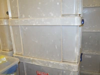 Grote partij pvc bakken met en zonder deksel ca. 95 stuks 145x84 (b248) - afbeelding 5 van  8