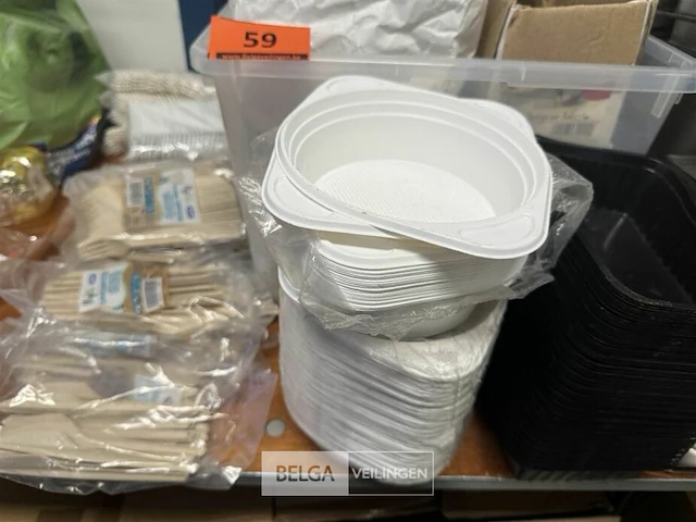 Grote partij pvc bestek en dozen - afbeelding 3 van  7