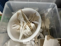 Grote partij pvc bestek en dozen - afbeelding 6 van  7