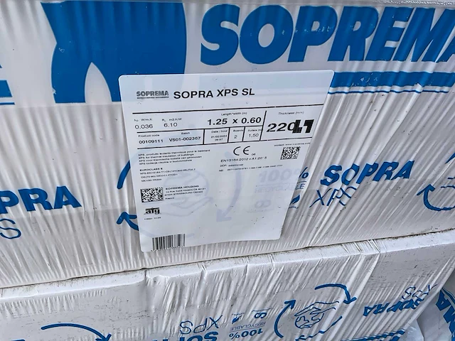 Grote partij soprema xps sl isolatie (14x) - afbeelding 5 van  7