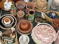 Grote partij vazen, decoratie en bloempotten - afbeelding 2 van  36