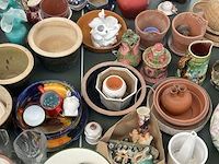 Grote partij vazen, decoratie en bloempotten - afbeelding 3 van  36