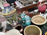 Grote partij vazen, decoratie en bloempotten - afbeelding 24 van  36