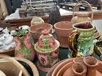 Grote partij vazen, decoratie en bloempotten - afbeelding 26 van  36
