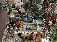 Grote partij vazen, decoratie en bloempotten - afbeelding 23 van  36
