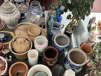 Grote partij vazen, decoratie en bloempotten - afbeelding 33 van  36