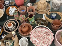 Grote partij vazen, decoratie en bloempotten - afbeelding 36 van  36