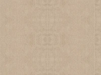 Grote rechter hoekbank - beige geribbelde stof - maison céphy - afbeelding 5 van  6