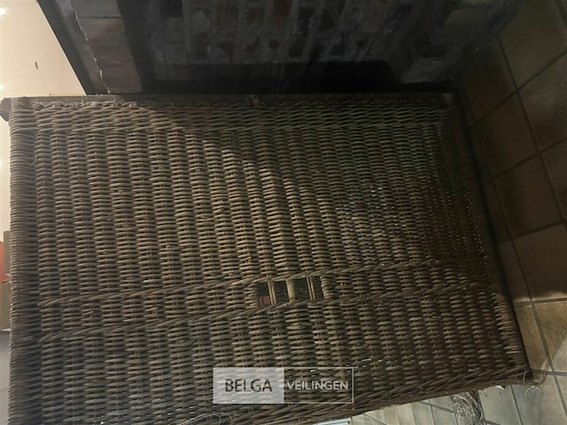 Grote rieten mand - afbeelding 2 van  10