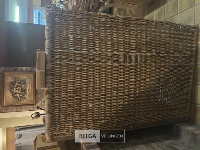 Grote rieten mand - afbeelding 3 van  10