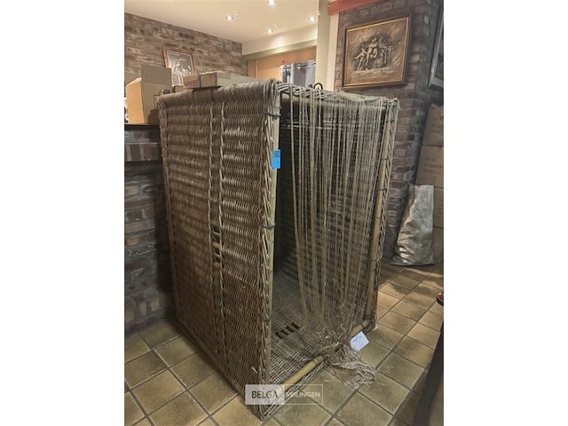 Grote rieten mand - afbeelding 4 van  10