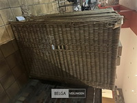 Grote rieten mand - afbeelding 6 van  10