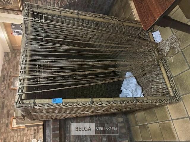 Grote rieten mand - afbeelding 9 van  10