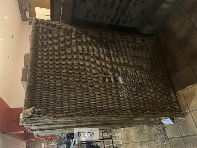 Grote rieten mand - afbeelding 10 van  10