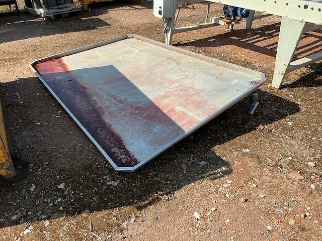 Grote rvs spoeltafel - afbeelding 3 van  5