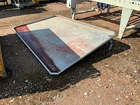 Grote rvs spoeltafel - afbeelding 3 van  5