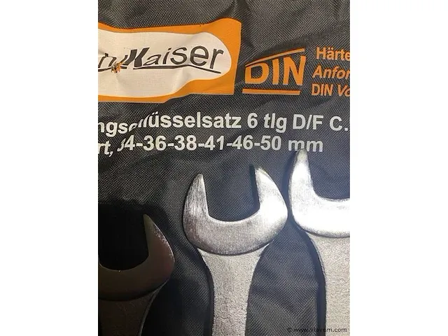 Grote steek ringsleutel set 34-50mm - afbeelding 4 van  4