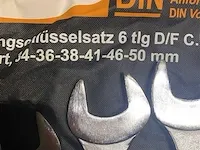 Grote steek ringsleutel set 34-50mm - afbeelding 4 van  4