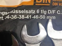 Grote steek ringsleutel set 34-50mm - afbeelding 4 van  4