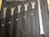 Grote steek ringsleutel set 34-50mm - afbeelding 1 van  3
