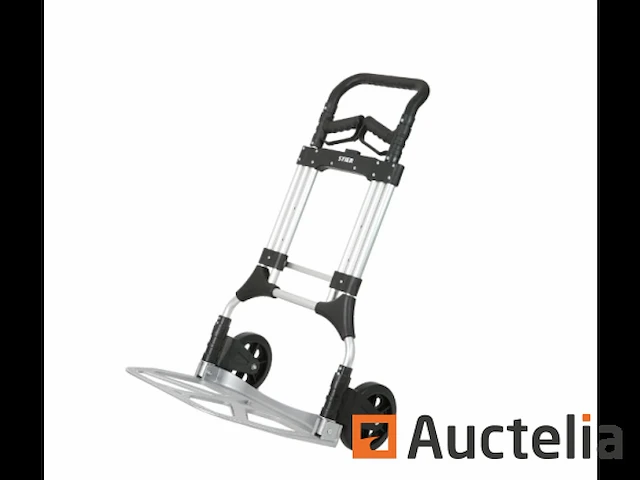 Grote stier 200 kg telescopische vouwwagen - afbeelding 2 van  5