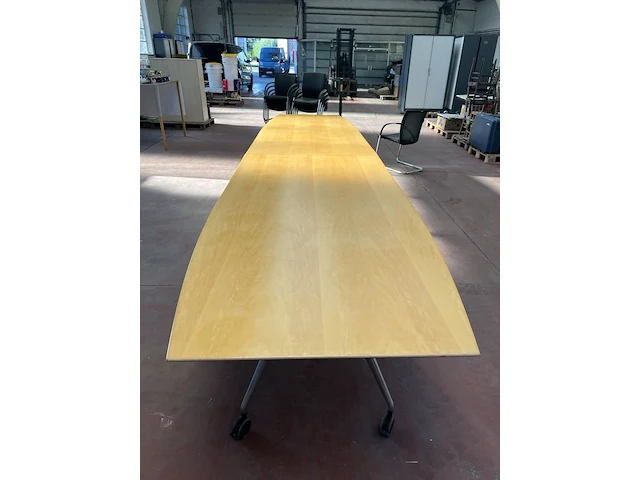 Grote vergadertafel opplooibaar - afbeelding 2 van  7