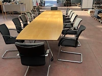 Grote vergadertafel opplooibaar - afbeelding 4 van  7