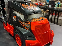 Grote vrachtwagen met opberg voor auto's (bijhorende auto's) - afbeelding 4 van  9