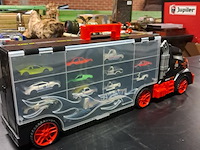 Grote vrachtwagen met opberg voor auto's (bijhorende auto's) - afbeelding 8 van  9