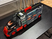 Grote vrachtwagen met opberg voor auto's (bijhorende auto's) - afbeelding 9 van  9