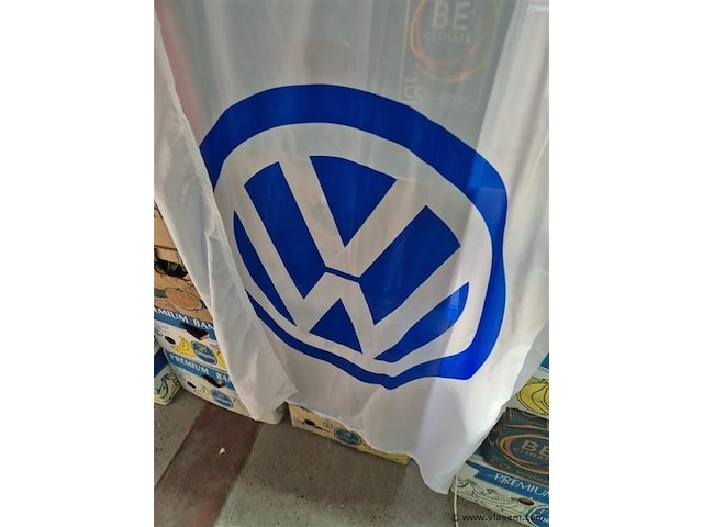 Grote vw vlag - afbeelding 2 van  3