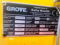 Grove toucan 1100 c hoogwerker 2001 - afbeelding 32 van  38