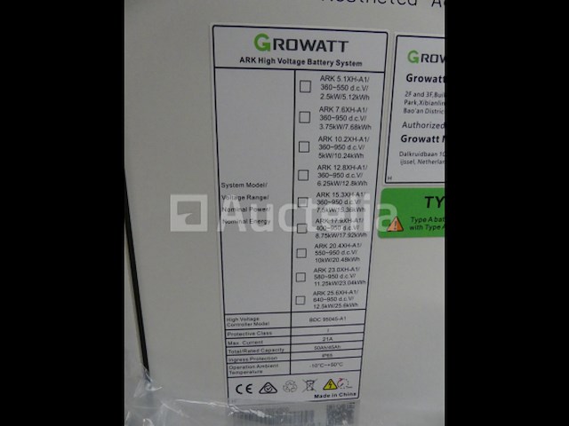 Growatt ark 2.5-a1 batterij - afbeelding 6 van  7