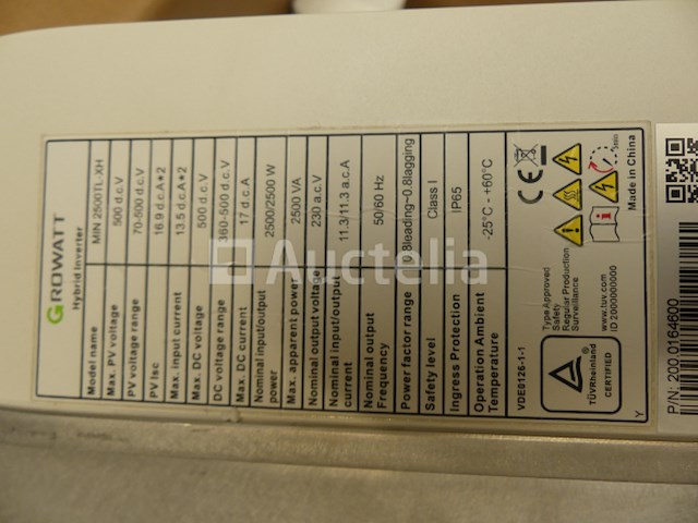 Growatt min 4600 tl-x omvormer - afbeelding 7 van  7