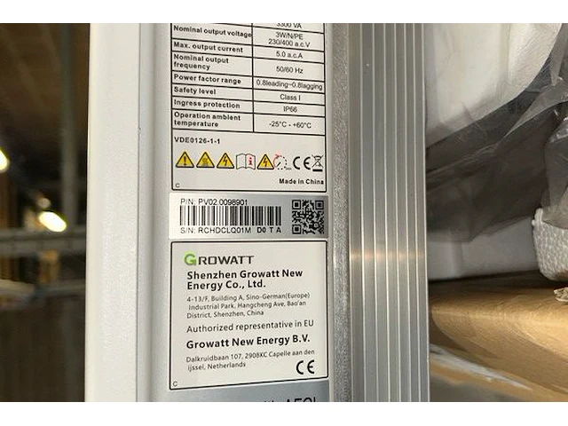 Growatt omvormer - afbeelding 5 van  5