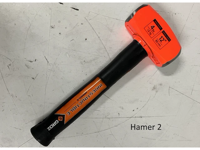 Groz 3-delige hamerset - afbeelding 3 van  6
