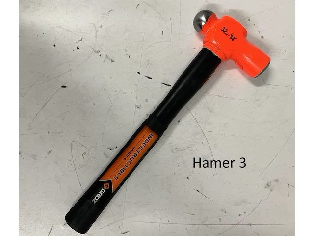 Groz 3-delige hamerset - afbeelding 4 van  6