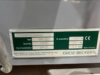 Groz beckert reinigingsmachine - afbeelding 3 van  5