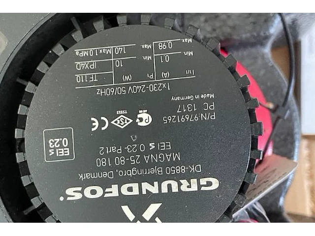 Grundfos circulatiepomp - afbeelding 2 van  4