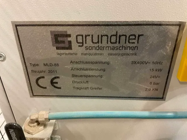 Grundner automatisch platenmagazijn - afbeelding 7 van  24