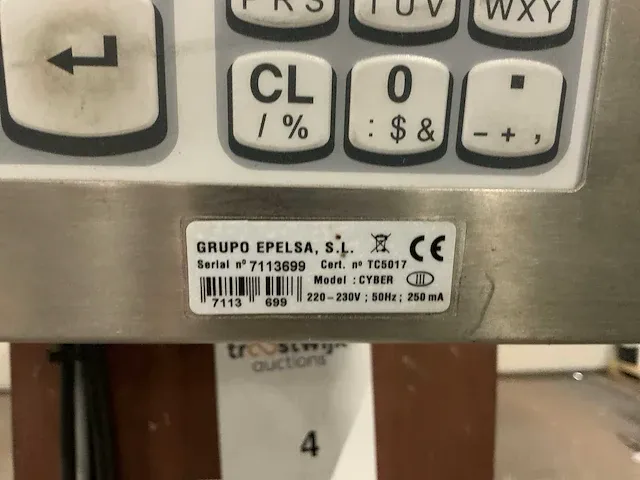 Grupo epelsa cyber vloerweegschaal - afbeelding 5 van  6