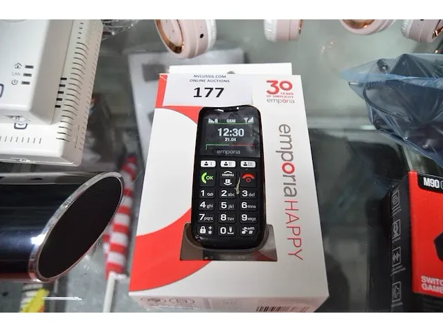 Gsm emporia e30, draadloze oortjes m90 pro, draadloze hoofdtelefoon philips, 3 draadloze hoofdtelefoons xtronic, soundbar azatom, key finder, 2 usb kabels, wifi powerline - afbeelding 5 van  10
