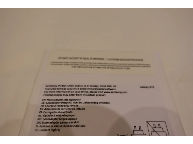 Gsm samsung a15 - nieuw in doos - afbeelding 4 van  4